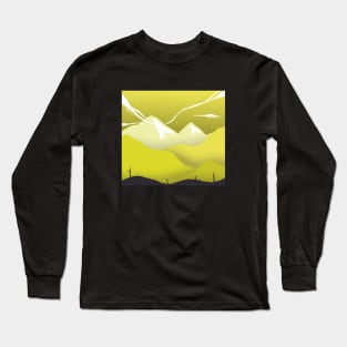 Mountain landscape Long Sleeve T-Shirt